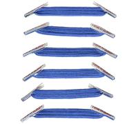 U-Lace Mix N Match Lacets de chaussures unisexes pour adulte, bleu clair, Taille unique