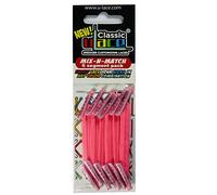 U-Lace Mix N Match Lacets de chaussures unisexes pour adulte, rose fluorescent, Taille unique