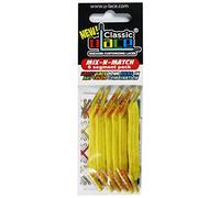 U-LACE MIX YELLOW Lacets Jaune élastiques plats sans laçage Enfant Adulte de 7 à 77 ans