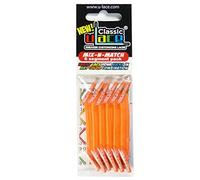 U-Lace Pack 3 Sachets 6 segments Orange Fluo, Jaune Fluo, Vert Fluo.
