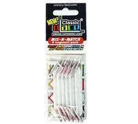 U-LACE - Pack de 2 sachets élastiques autobloquant de 7 à 77 ans Adultes Enfants (LIGHT BLUE WHITE)