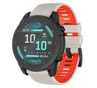 U-LIMVE Bracelet montre pour Garmin Fenix 8 43mm/Fenix 7S Pro/Fenix 7S/Fenix 6S Pro/Fenix 6S/Fenix 5S/Epix Pro 42mm/Descent MK3i 43mm/Descent Mk2S, 20mm Silicone QuickFit Band