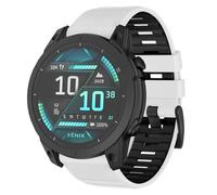U-LIMVE Bracelet montre pour Garmin Fenix 8 43mm/Fenix 7S Pro/Fenix 7S/Fenix 6S Pro/Fenix 6S/Fenix 5S/Epix Pro 42mm/Descent MK3i 43mm/Descent Mk2S, 20mm Silicone QuickFit Band