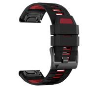 U-LIMVE Bracelet montre pour Garmin Fenix 8 51mm/Fenix 7X/Fenix 7X Pro/Fenix 6X/Fenix 6X Pro/Fenix 5X/Fenix 3, 26mm Silicone QuickFit Band