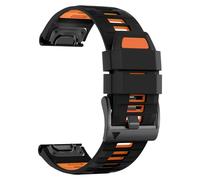 U-LIMVE Bracelet montre pour Garmin Fenix 8 51mm/Fenix 7X/Fenix 7X Pro/Fenix 6X/Fenix 6X Pro/Fenix 5X/Fenix 3, 26mm Silicone QuickFit Band