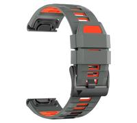 U-LIMVE Bracelet montre pour Garmin Fenix 8 51mm/Fenix 7X/Fenix 7X Pro/Fenix 6X/Fenix 6X Pro/Fenix 5X/Fenix 3, 26mm Silicone QuickFit Band