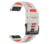 U-LIMVE Bracelet montre pour Garmin Fenix 8 51mm/Fenix 7X/Fenix 7X Pro/Fenix 6X/Fenix 6X Pro/Fenix 5X/Fenix 3, 26mm Silicone QuickFit Band