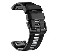 U-LIMVE Bracelet pour Garmin Fenix 8 51mm/7X/6X/5X | Bracelet silicone 26mm QuickFit pour Epix Pro 51mm/Enduro 3/2/1/Descent Mk3i 51mm/Tactix 8/7/7 Pro