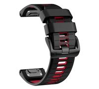 U-LIMVE Bracelet pour Garmin Fenix 8 51mm/7X/6X/5X | Bracelet silicone 26mm QuickFit pour Epix Pro 51mm/Enduro 3/2/1/Descent Mk3i 51mm/Tactix 8/7/7 Pro