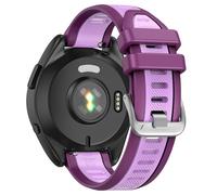 U-LIMVE Bracelet pour Garmin Forerunner 165/Forerunner 245/Forerunner 645/Vivoactive 5/Vivoactive 3/Venu 2 plus/Venu SQ 2, 20mm Quick Release Silicone Replacement Band