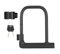 U Lock Bike Lock - Vélo de route sécurisé en acier | Verrouillage anti-vol, mécanisme de verrouillage avec clé pour motos, scooters, vélos électriques et