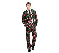 U LOOK UGLY TODAY Homme Noël Party Suits pour Soirée déguisement Fêtes Carnaval,18008,XXL