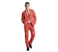 U LOOK UGLY TODAY Homme Noël Party Suits pour Soirée déguisement Fêtes Carnaval,18009,XL