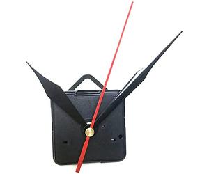 U-M PULABO Mouvement d'horloge Murale mécanisme à Quartz Montre de Remplacement Outil de réparation de Bricolage Fournitures d'horlogerie Noir Professional Design