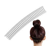 U Pin Combs - Clip pour cheveux décoratifs, Ensemble de peignes élastiques | Matériau plastique avec bandes élastiques pour coiffures rapides, idéales pour cheveux épais, événements formels