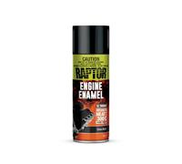 U-POL RAPTOR Engine Enamel - Peinture moteur 1K - Résistant à la chaleur jusqu'à 300 °C - Blocs moteurs et compartiment moteur - Protection contre la chaleur, l'huile et les liquides des véhicules