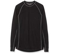 U-Power ALPIN, T-shirt classique coupe slim, vêtements de travail pour hommes, col rond, manches courtes, confortable, décontracté, vêtements d'été (Black Carbon M)