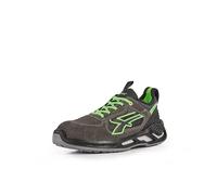 U-Power Baskets de sécurité Negan – Renfort Anti-Shock ESD S1P SRC – Basses Gris/Vert 43