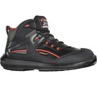 U-Power Botte de sécurité teck taille 46 noir/rouge S3 SRC ESD EN ISO 20345 c...