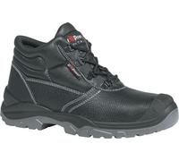 U-Power Bottes de sécurité à lacets EN ISO 20345 S3 SRC Safe UK Taille 45 Cuir de vachette noir - UE10123