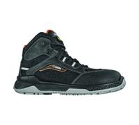 U-POWER Bottes de sécurité Jaljab SAS taille 41 noir/orange cuir pull-up/nylon S3 SRC ES Quantité:1