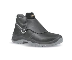 U-POWER Bottes de soudeur Crocodile T. 45 noir cuir bovin S3 SRC EN ISO 20345 U-POWER Quantité:1