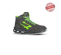 U-Power Chaussures de sécurité Hummer S3 Hautes SRC CI ESD Taille 48 Gris/Vert