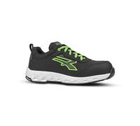 U-POWER Chaussures de sécurité basses MITCH ESD S3S CI HI HRO FO SR - Noir/Vert
