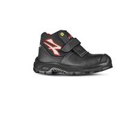 U-Power - Chaussures de sécurité Hautes Anti Abrasion Dubai UK - Usage général - S3 SRC CI ESD 42 - Noir