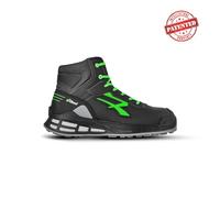 CHAUSSURES HAUTES KENT s ESD S3S CI FO SR NOIR-VERT FLUO - U POWER - RN10084 47