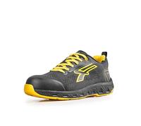 U-POWER DON'T WORRY... BE HAPPY! Chaussures de sécurité de Travail pour Homme, Noir/Jaune, 35 EU