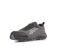 U-POWER DON'T WORRY... BE HAPPY! Chaussures de sécurité pour Homme, Noir/Gris, 39 EU
