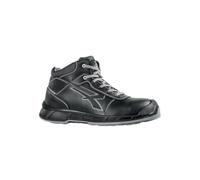 U-POWER DON'T WORRY... BE HAPPY! Homme Scarpe Antinfortunistiche Da Lavoro Chaussure de Protection Incendie et de sécurité, Noir, 48 EU
