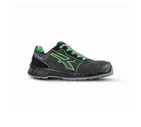 U-POWER DON'T WORRY... BE HAPPY! Homme Scarpe Antinfortunistiche Da Lavoro Chaussure de Protection Incendie et de sécurité, Gris Plomb Vert Fluo, 47 EU