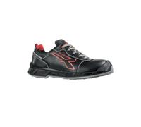 U-POWER DON'T WORRY... BE HAPPY! Homme Scarpe Antinfortunistiche Da Lavoro Chaussure de Protection Incendie et de sécurité, Noir et Rouge, 47 EU