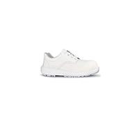 U-Power Don't Worry... BE Happy! Lab O S1 FO SR Chaussure de travailHomme, Blanc, 45 EU