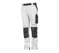 U-POWER DON'T WORRY... BE HAPPY! Pantalon de Travail Hydrofuge Atom White