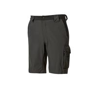 U-Power FUTURE Mercury, Short cargo d'été pour homme, demi-pantalon coupe slim, grandes poches multiples, tissu extensible, vêtements d'extérieur confortables (Asphalt Grey S)