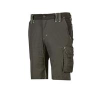 U-Power Bermuda Homme Future Mercury - Short cargo d'été coupe slim multi-poches tissu extensible L