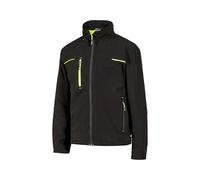 U-POWER | Giacca da Lavoro Uomo con Zip PLUTON, Traspirante e Idrorepellente, 90% nylon 10% spandex