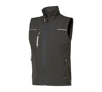 U-POWER | Gilet da Lavoro Uomo con Zip SATURN, Impermeabile, Traspirante, 90% nylon 10% spandex