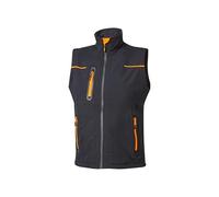 U-Power - Gilet de travail Universe - Softshell, imperméable, respirant, coupe-vent - Bleu foncé