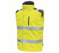 U-Power - Gilet sans manches jaune haute visibilité rembourré PRIME S