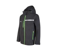 U-POWER | Guscio Antipioggia TUTENDO, Stampa in Grafene ad Azione Termoregolante e Batteriostatica 150d polioxford con grafene