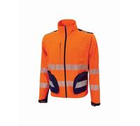 U-POWER HL223OF-S - Chaqueta alta visibilidad gama HI-LIGHT modelo BEA Orange Fluo Talla S