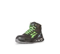 U-Power Chaussures de sécurité pour homme Kent S ESD S3S CI FO SR Noir et vert fluo 42 1/3