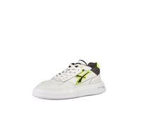 U Power Mixte Harlow OB SR Non-Slip Shoes, Blanc/Noir/Jaune Fluorescent, 42 EU