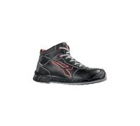 U Power Mixte Sting s ESD S3S CI FO SR Safety Shoes, Noir Rouge, 36 EU