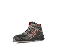 U Power Mixte Sting s ESD S3S CI FO SR Safety Shoes, Noir Rouge, 37 EU