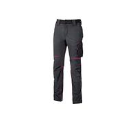 U-Power - Pantalon de Travail pour Femmes Slim Gris Violet World Lady S - Gris/Violet